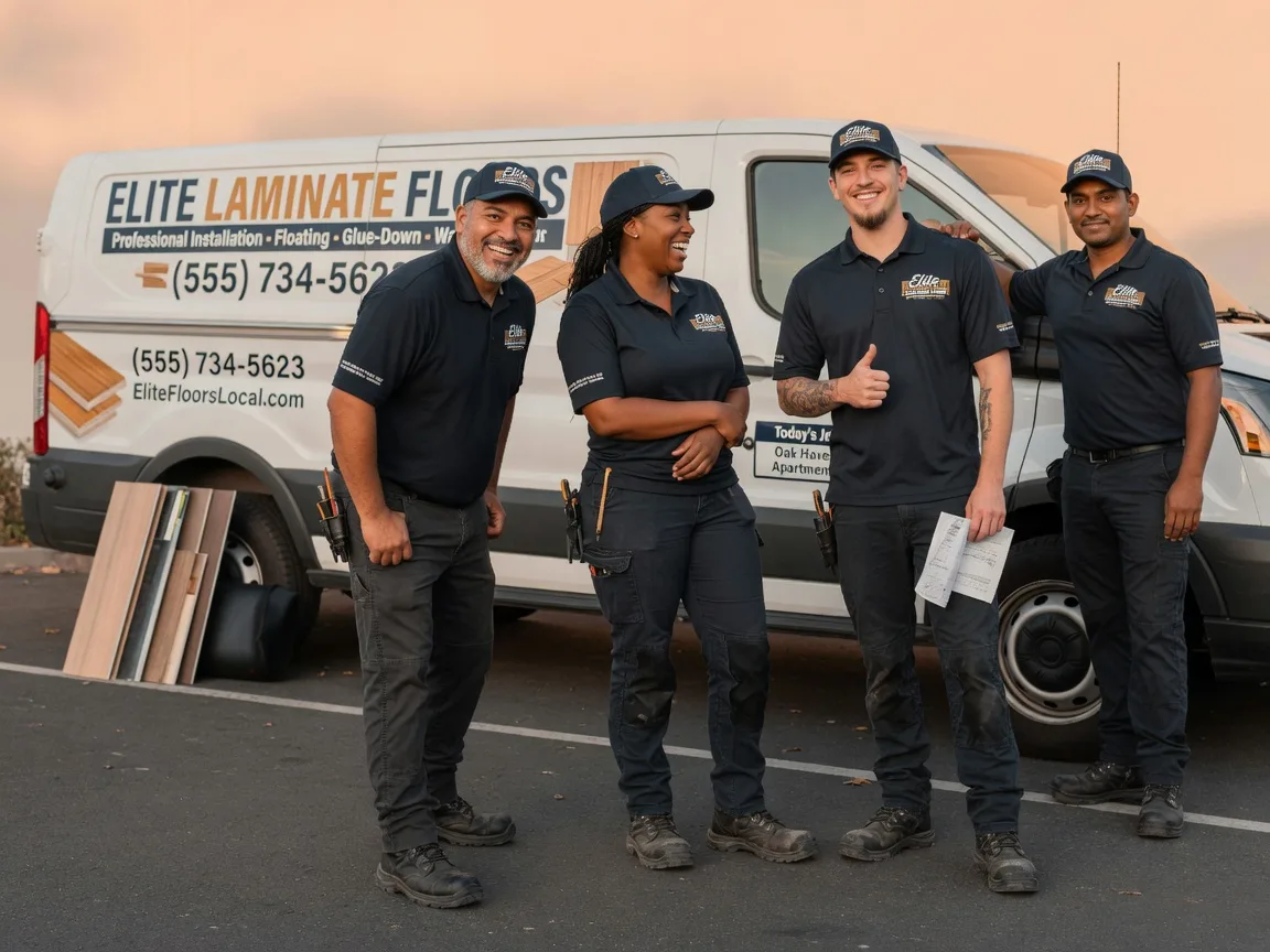 Laminate flooring installation company in Bronson, KS